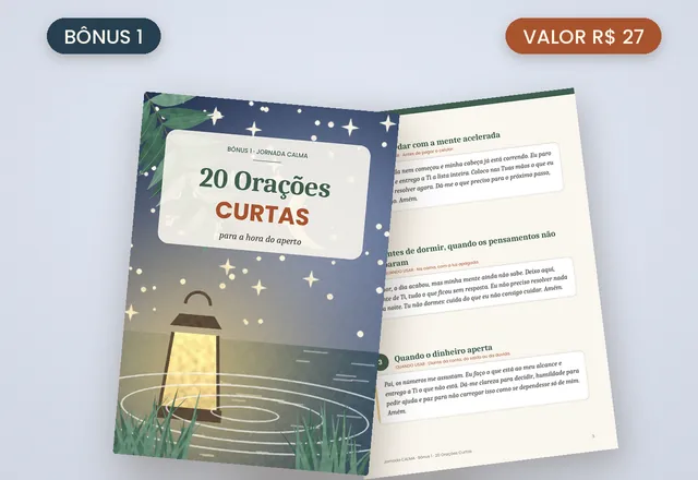 Bônus 1: 20 Orações Curtas