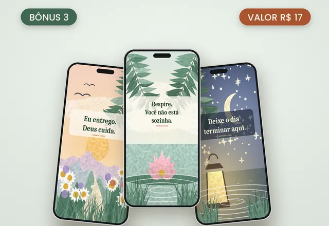 Bônus 3: 5 papéis de parede para o celular